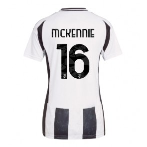 Juventus Weston McKennie #16 Replika Hjemmebanetrøje Dame 2024-25 Kortærmet